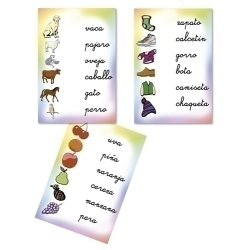 Fitxes Kluger Associa Les Paraules 25 Fitxes Reutilitzables +3 Anys