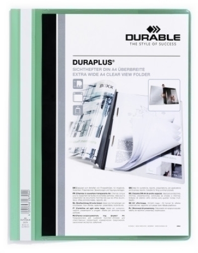 Dossier Fastener Durable Duraplus 2579 A4 Verd