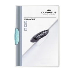 Dossier Clip Swingclip Pp A4 2260 Pinça Plastic Pivot.Transl.30H Blau Celeste