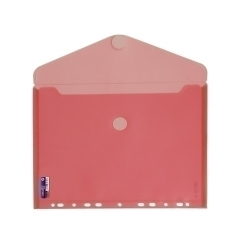 Dossier Sobre Office Box Pp Velcro A4 Multitrepant Vermell