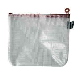 Dossier Sobre Office Box Tancament Cremallera 200X165 Mm. Vermell