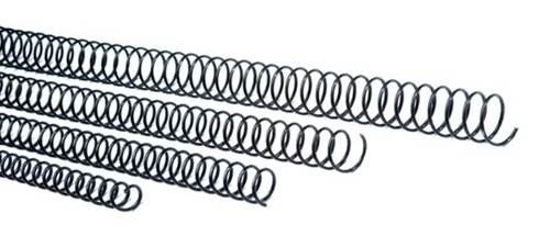 Espiral Metalica Pas 56 (4:1") Negre 10 Mm Caixa De 200