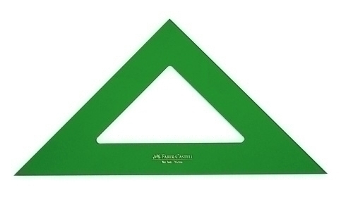 Esquadra Faber Castell 25 Centimetres
