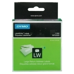 Etiquetes Dymo Label Writer 25X54 Mm Rotllo 500 Uts.Paper Blanc Remitent (11352)