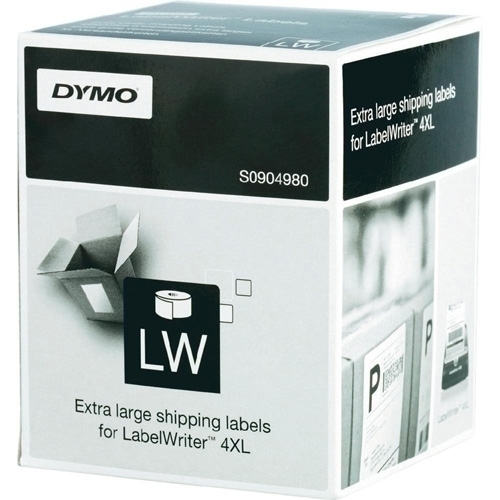 Etiquetes Dymo Label Writer 104X159 Mm Rotllo 220 Uts.Paper Blanc Enviament Màquina 4Xl
