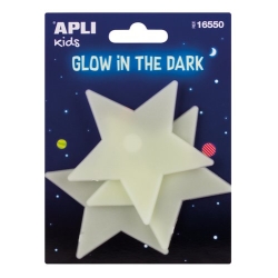 Adhesius Apli Luminiscents Estrelles Blister De 3