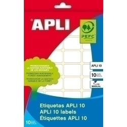 Etiquetes Adh.Manuals Bossa Apli Blanques 10H C.Romos 13X40 Mm 280 Uts.(01637)