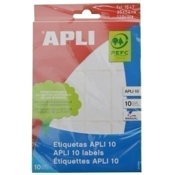 Etiquetes Adh.Manuals Bossa Apli Blanques 10H C.Romos 26X54 Mm 120 Uts.(01647)