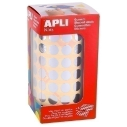 Gomets Apli Metal·litzats Rotllo 59H Circulo Ø 10,5 Mm Plata 5.192 Uts. (11627)