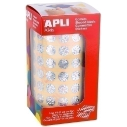 Gomets Apli Metal·litzats Rotllo 59H Circulo Ø 10,5 Mm Holografic 5.192 Uts. (11628)