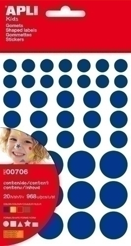 Gomets Apli Bossa 20H Figures Diverses 4 Col.Surt.(Am-Az-Rj-Vd) 968 Uts. (00706)