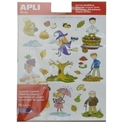 Gomets Apli Temàtics Bossa 12H Removibles Tardor 288 Uts. (11624)