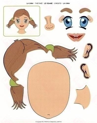 Gomets Apli Educatius Bossa 2H Removibles La Cara 24 Uts. (11867)