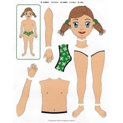 Gomets Apli Educatius Bossa 12H Removibles El Cos 156 Uts. (11928)