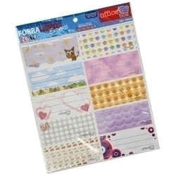 Etiqueta Escolar Office Box Forra Llibres Express Blister De 10