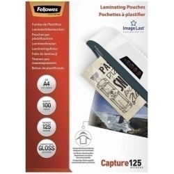 Funda Plastificar Fellowes Brillantor 216X303 (A4) 125µ Paquet De 100