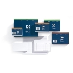 Fitxes Miquelrius Llises 125X200Mm (Nº4) Paquet De 100