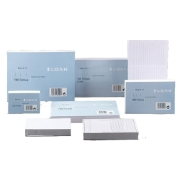 Fitxes Loan Llisses 100X150Mm (Nº3) Paquet De 100