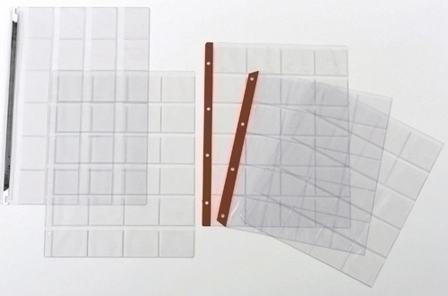 Funda Per a Diapositives Iberplas Pvc 150µ 225X275Mm 4 Tal. 20 Dpt. Paquet De 100