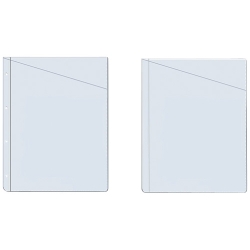 Funda Per a Plans Grafoples Pvc 100µ A4 Tall Diagonal Sense Tal. Paquet De 100