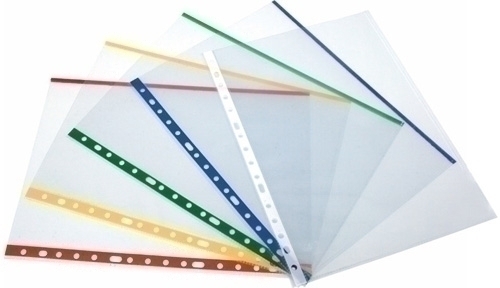 Funda Multitrepant Amb Ribet Color Grafoples Pp 80µ Llis Fº 16 Tal.Rfzo. Groc Paquet De 100