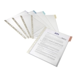 Funda Durable Function A4 Pestanya Transparent Paquet De 5