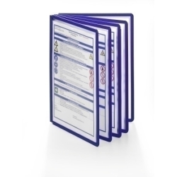 Funda Durable Sherpa A4 Amb Marc Blau Fosc Paquet De 5