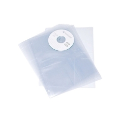 Funda Cd/Dvd Grafoples Pp A4 Amb 4 Talad. Bossa De 10 (110µ)