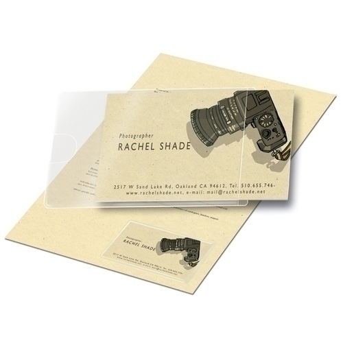 Funda Adhesiva 3L 60X95Mm Butxaca Per a Targetes Bossa De 10