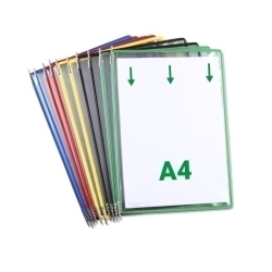 Funda Tarifold Amb Pivots A4 Amb Marc Assortit Paquet De 10