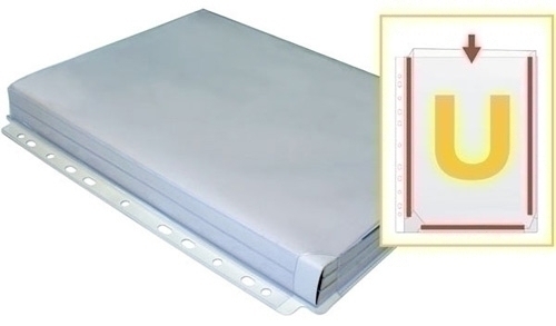 Funda Multitrepant Fuelle Grafoplas 25Mm Pvc 180µ A4 11 Tal."U" Bossa De 5