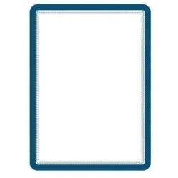 Funda Porta Cartells Tarifold Magneto Solo A4 Vertical/Horizontal Blau Pack De 2