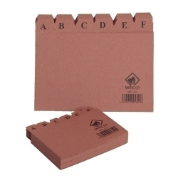 Indice Carton Per a Fitxer 65X95Mm (Nº1)