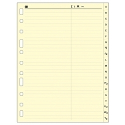 Indice Multifin Cartolina Alfabètic Alfa 3002 4t 20 Pestanyes 11 Trepants