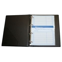 Listin Telefonico 4 Anelles Iberplas 4t 25Mm AZ 20 Pestanyes I Recanvi Imit.Piel Marron