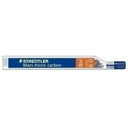 Mines Staedtler 250 Mars Micro Carbon 0,9 - Hb (Tub de 12)