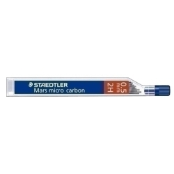 Mines Staedtler 250 Mars Micro Carbon 0,5 - 2H (Tub de 12)