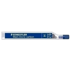 Mines Staedtler 250 Mars Micro Carbon 0,7 - H (Tub de 12)