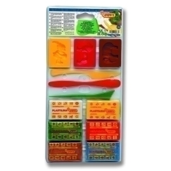Emmotlladors Jovi Blister 3 Motlles+3 Model.+6 Plast. 50Gr