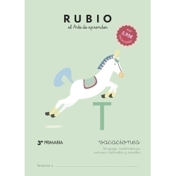 Quadern Ros A4 Vacances 3r Primària