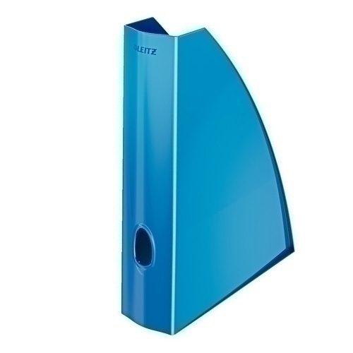 Revister Plastic Leitz Wow A4 60Mm Blau Metal·litzat