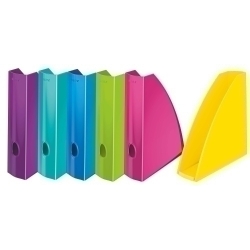 Revister Plastic Leitz Wow A4 60Mm Verd Metal·litzat