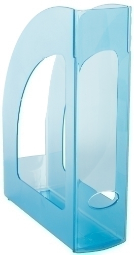 Revister Plastic 80Mm Traslluït Blau Mar