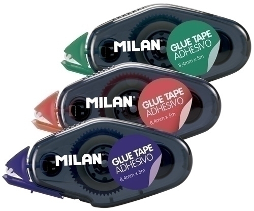 Roller Adhesiu Milan Mini Glue Tape 8,4 Mm X 5 M