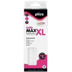 Cola Termofusible A Barra Plico Max-Xl Blister De 12