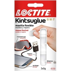 Masilla Adhesiva Flexible Loctite Kintsuglue 3X5G Blanco