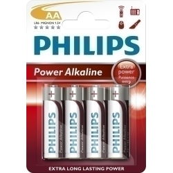 Piles Philips Powerlife Lr06 Super Alcalina Blister De 4