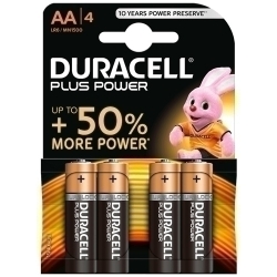 Piles alcalines AA Duracell
