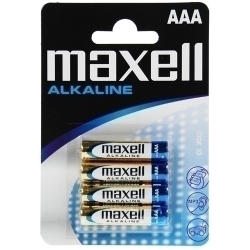 Piles Alcalina Maxell Lr03 Blister De 4 (M004)