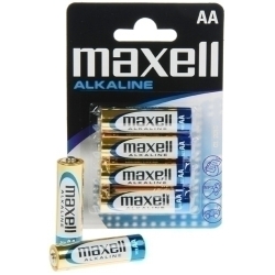Piles Alcalina Maxell Lr06 Blister De 4 (M005)